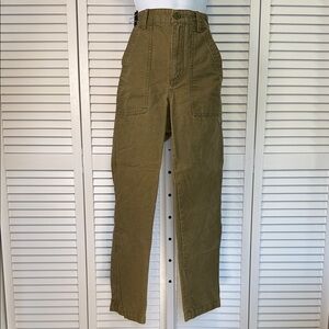 Banana Republic Women's Green Straight Leg Pants